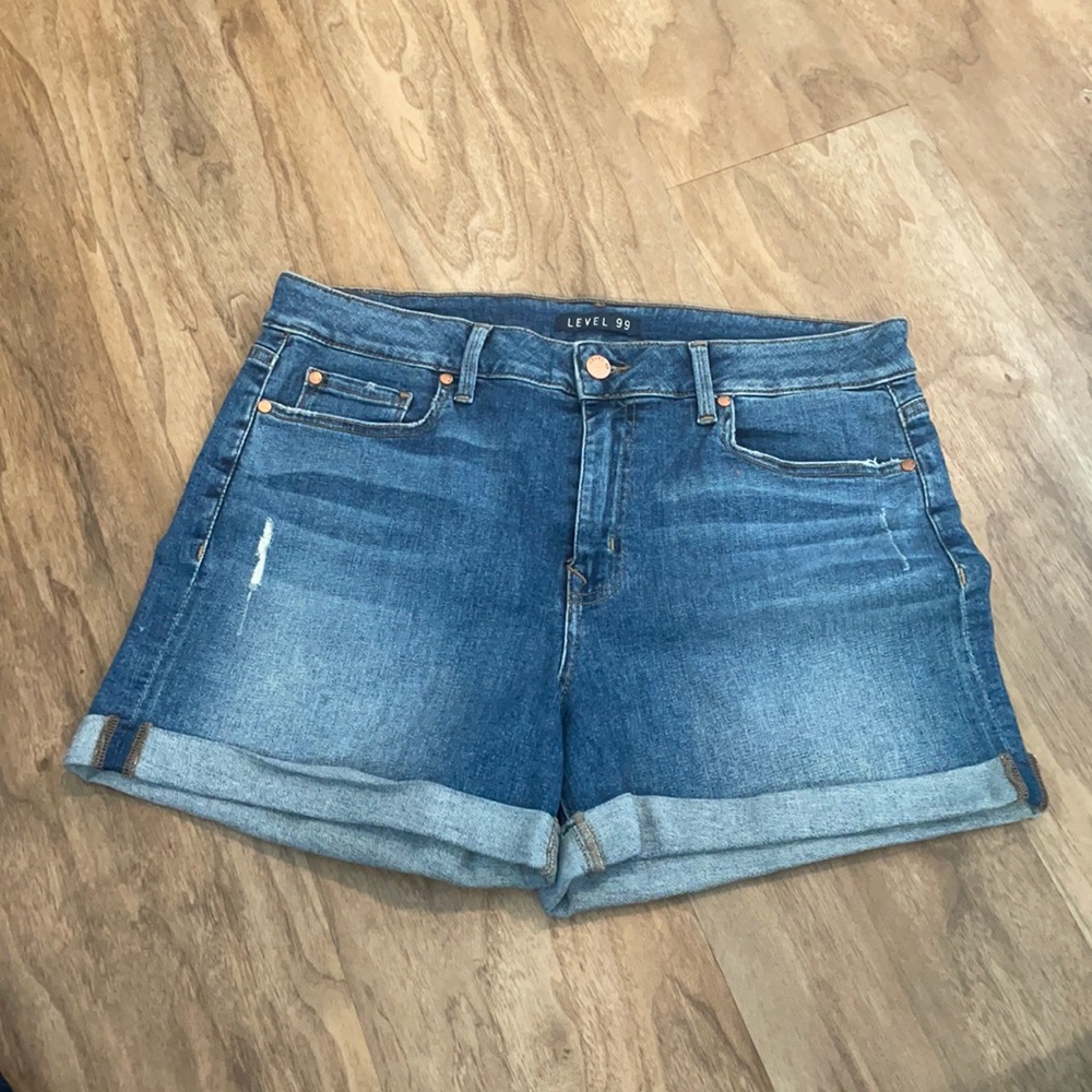 Level 99 jean shorts size 33.